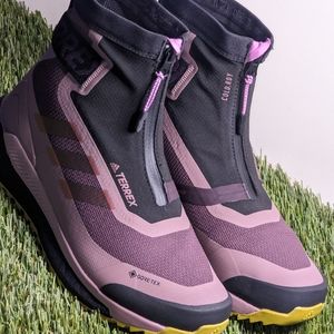 Adidas Terrex Free Hiker Cold Dry Gore-Tex Hiking Women Boot Shoes GY6759 Sz 9.5